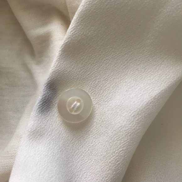 H&M Button-Down Blouse w/Embellished Shoulders - Picture 5 of 7